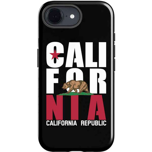 California Black Block iPhone 16e Impact Case