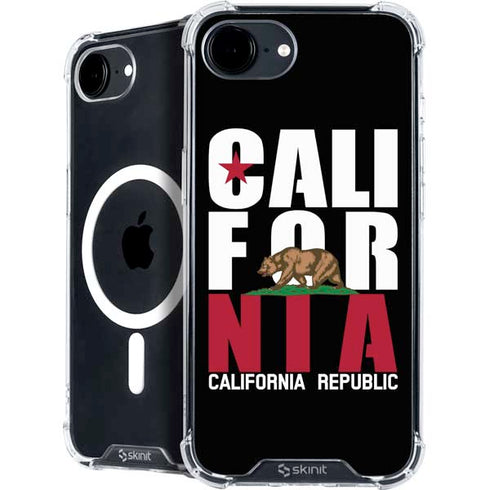 California Black Block iPhone 16e MagSafe Case