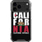 California Black Block iPhone 18 Pro Max Clear Case