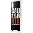 California Black Block iPhone XS Clear Case