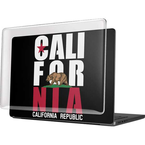 California Black Block MacBook Pro 14in (2021-24) Case plus Skin