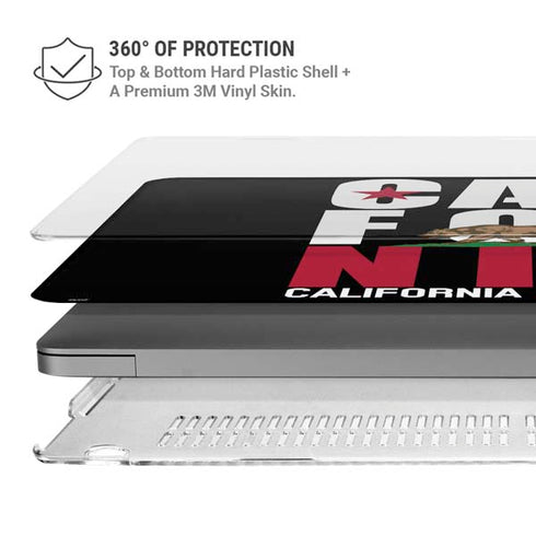 California Black Block MacBook Cases