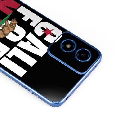 California Black Block Moto G Play 4G (2024) Skin