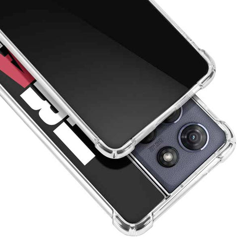 California Black Block Moto G Play 5G (2025) Clear Case