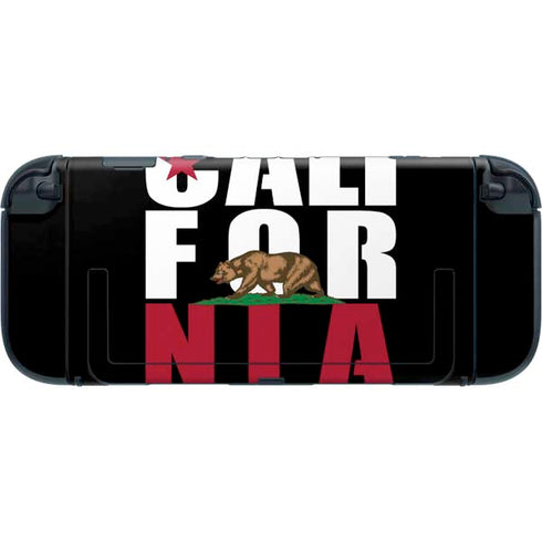 California Black Block Nintendo Switch 2 (2025) with Joy-Con Skin