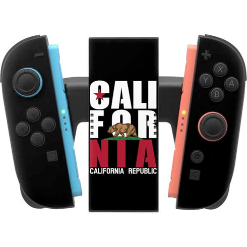 California Black Block Nintendo Switch 2 (2025) Joy-Con Controller Skin