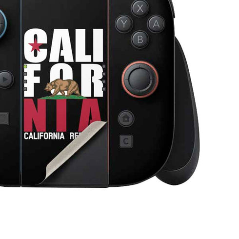 California Black Block Nintendo Switch 2 (2025) Joy-Con Controller Skin