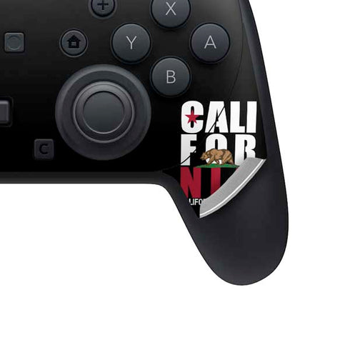 California Black Block Nintendo Switch 2 (2025) Pro Controller Skin