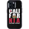 California Black Block Otterbox Defender iPhone Skin