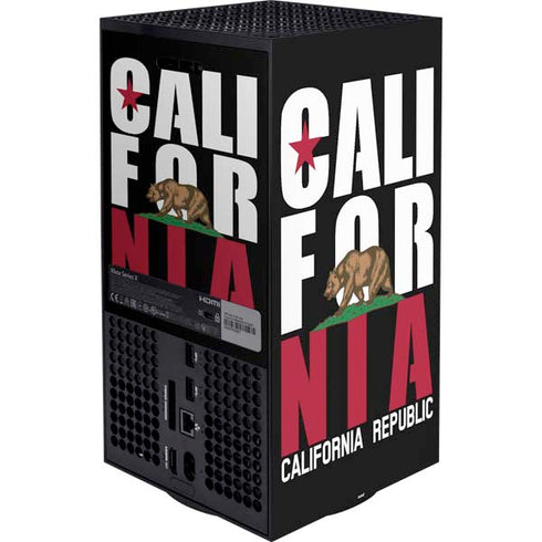 California Black Block Xbox Series X Bundle Skin