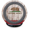 California Flag Dark Wood Fast Charge Wireless Charging Stand Skin