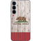 California Flag Dark Wood Galaxy A35 5G Skin