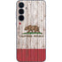 California Flag Dark Wood Galaxy A36 5G Skin