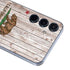 California Flag Dark Wood Galaxy A55 5G Skin
