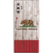California Flag Dark Wood Galaxy Note 10 Plus Skin