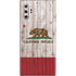 California Flag Dark Wood Galaxy Note 10 Plus Skin