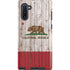 California Flag Dark Wood Galaxy Cases