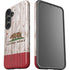 California Flag Dark Wood Galaxy S25 Plus Impact Case