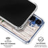 California Flag Dark Wood Galaxy S25 Plus Clear Case