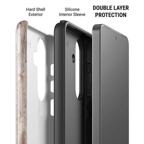 California Flag Dark Wood Galaxy S26 Impact Case