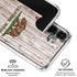 California Flag Dark Wood Galaxy S26 Plus Clear Case