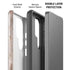 California Flag Dark Wood Galaxy S26 Ultra Impact Case