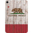 California Flag Dark Wood Apple iPad Mini Skin