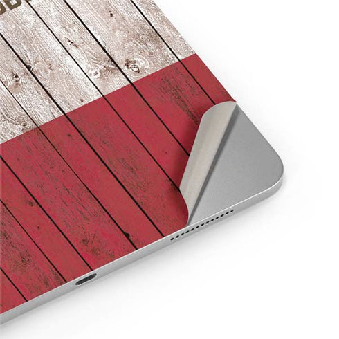 California Flag Dark Wood iPad Pro 13in M4 (2024) Skin