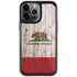 California Flag Dark Wood iPhone Cases