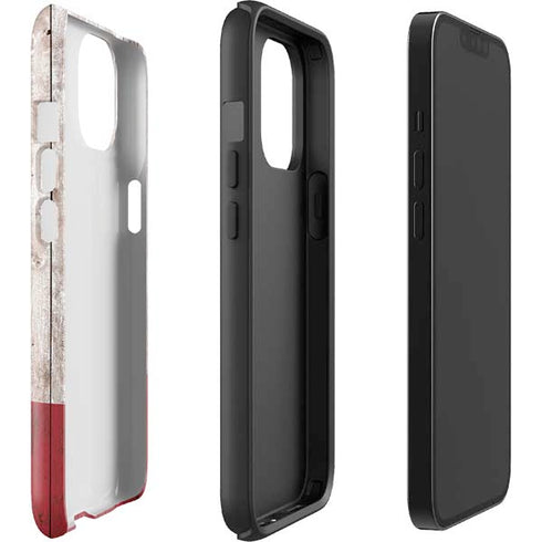 California Flag Dark Wood iPhone 15 Impact Case