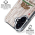 California Flag Dark Wood iPhone 16 MagSafe Case