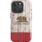 California Flag Dark Wood iPhone 16 Pro Magsafe Impact Case