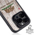 California Flag Dark Wood iPhone 16 Pro Max Kickstand Case