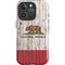 California Flag Dark Wood iPhone 16 Pro Max Magsafe Impact Case
