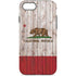 California Flag Dark Wood iPhone Cases