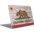 California Flag Dark Wood Apple MacBook Air Skin