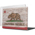 California Flag Dark Wood MacBook Pro 14in (2021-24) Case plus Skin