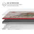 California Flag Dark Wood MacBook Pro 14in (2021-24) Case plus Skin
