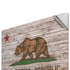California Flag Dark Wood Apple MacBook Pro 16-inch Skin