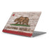 California Flag Dark Wood Apple MacBook Pro 16-inch Skin