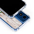 California Flag Dark Wood Moto G 5G (2024) Clear Case