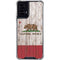 California Flag Dark Wood Moto G Power 5G (2024) Clear Case