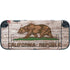 California Flag Dark Wood Nintendo Switch 2 (2025) with Joy-Con Skin