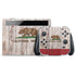 California Flag Dark Wood Nintendo Skins