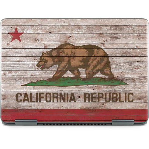 California Flag Dark Wood Notebook 9 Pro 13in (2017) Skin