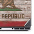 California Flag Dark Wood Dell Precision Skin