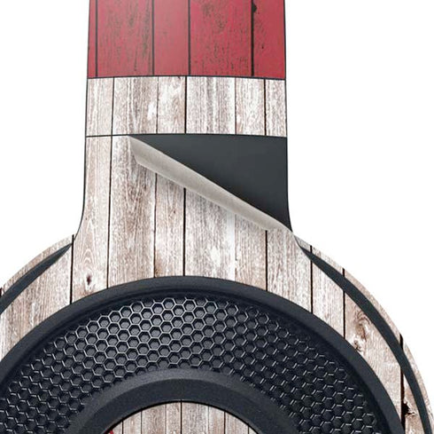 California Flag Dark Wood Razer Kraken X Skin