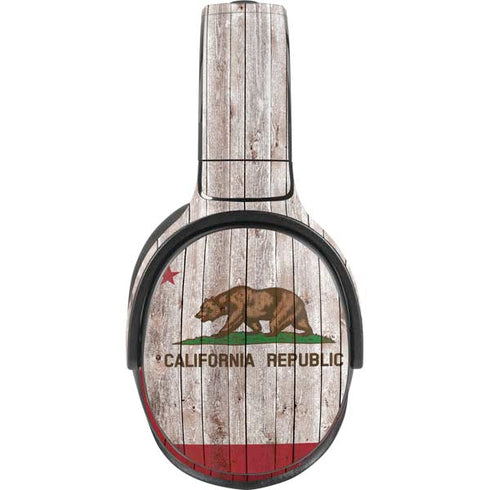 California Flag Dark Wood Skullcandy Venue Skin
