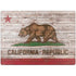 California Flag Dark Wood Surface Laptop 7 13.8in Skin