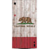 California Flag Dark Wood XBox Series X Digital Edition Console Skin